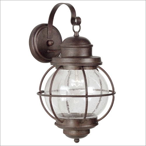 Hatteras Large Wall Lantern- Gilded Copper Finish