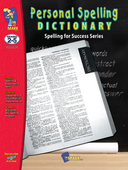 Otm1804 Personal Spelling Dictionary Gr. 2-5