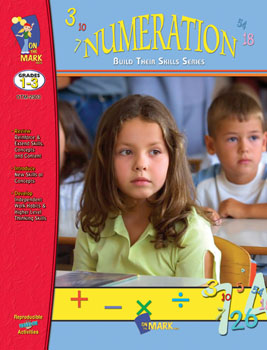 On The Mark Press OTM2503 Numeration Workbook Gr. 1-3 On The Mark Press OTM2503 Numeration Workbook Gr. 1-3