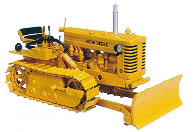 SpecCast JDM 214 John Deere MC Industrial Crawler with Blade Model Tractor