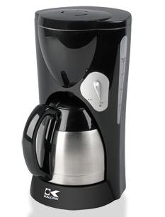 Kalorik TKM 20208 - Black Coffee Maker With Thermoflask Jar