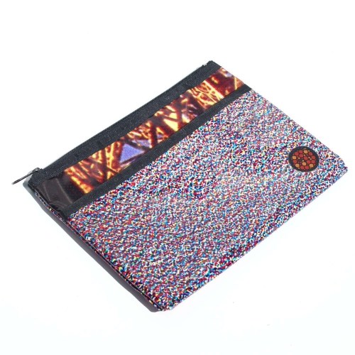 Vy and Elle A-ZIP3 Double Zip Pouch by Elle