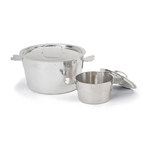 World Cuisine A475207 Tinned Steel Charlotte Mold