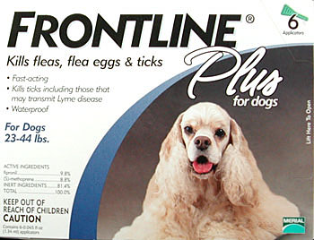 Frontlineplus6-blue Frontline Plus 6 Pack Dog 23-44 Lbs. - Blue