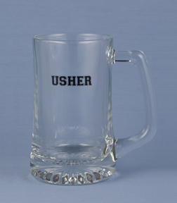 Hortense B. Hewitt 41904 Wedding Accessories Glass Mug Usher