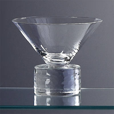 Impulse IG1001CCC Chisel Coupe Martini Clear - Set Of 4