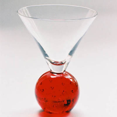 Impulse IG101BMRB Ball Martini Red Bottom- Set of 4