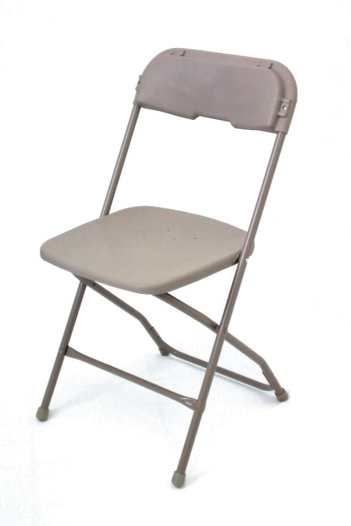 65000 Series 5 Stackable Folding Chair - Neutral On Neutral Frame