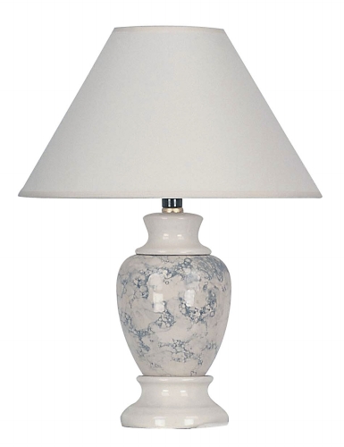 609iv Ceramic Table Lamp - Ivory