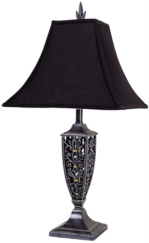 8028bk 30 Table Lamp - Antique Black