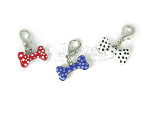 Pet Jewelry Beverly Hills 3P2 Pet Charms Sets- Dog Charms- Collar Charms- Dog Collar Charms With Swarovski Crystals