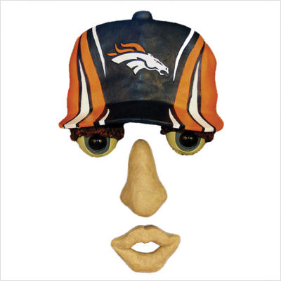 Team Sports America NFL0083800 14 x7 Forest Face Denver Broncos