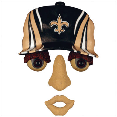 Team Sports America NFL0083830 14 x7 Forest Face New Orleans Saints