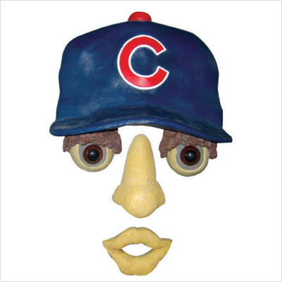 Team Sports America MLB0083-702 14''x7'' Forest Face- Chicago Cubs