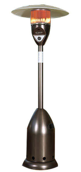 Fire Sense 02109 Old World Bronze Finish Deluxe Patio Heater