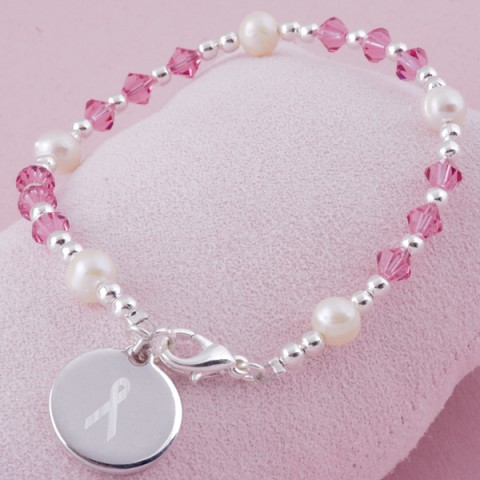 Cathys Concepts BCB9250P Breast Cancer Bracelet