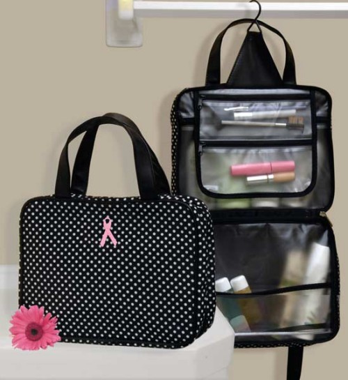 Cathys Concepts BC2070 Breast Cancer Hanging Cosmetic Case