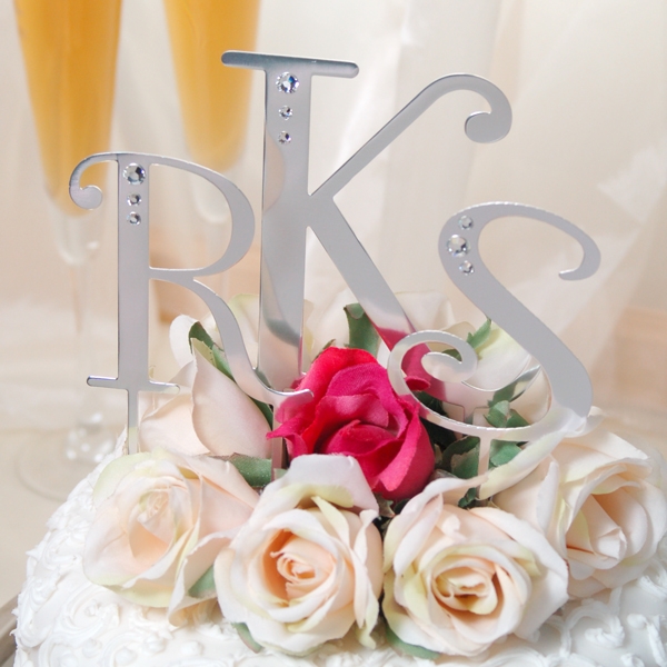 Cathys Concepts CT01 3 Cake Topper Letter A