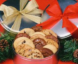 Chip-N-Dough Cookie XCND30 Christmas Signature Tin 3.0 LB
