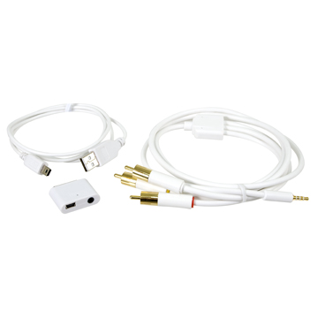 Creative Mind Interactive Dgipod-296 Av Cable - Works With iPhone And Made For iPod- - White
