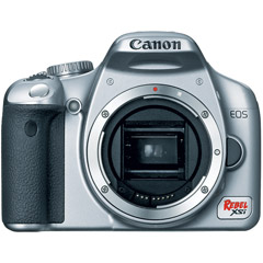 Canon DIG-REB-XSI-SLV Silver 12.2MP Rebel XSi Digital SLR Camera with 3.0