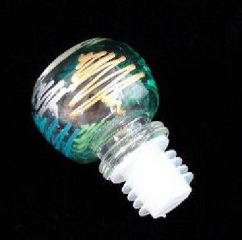 Bellissimo STOPPER-9002 Hand Painted Holiday Forest Design Wine Bottle Stopper