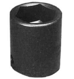 K Tool International KTI38116 1/2 Inch Drive Standard 6 Point Impact Socket 16mm