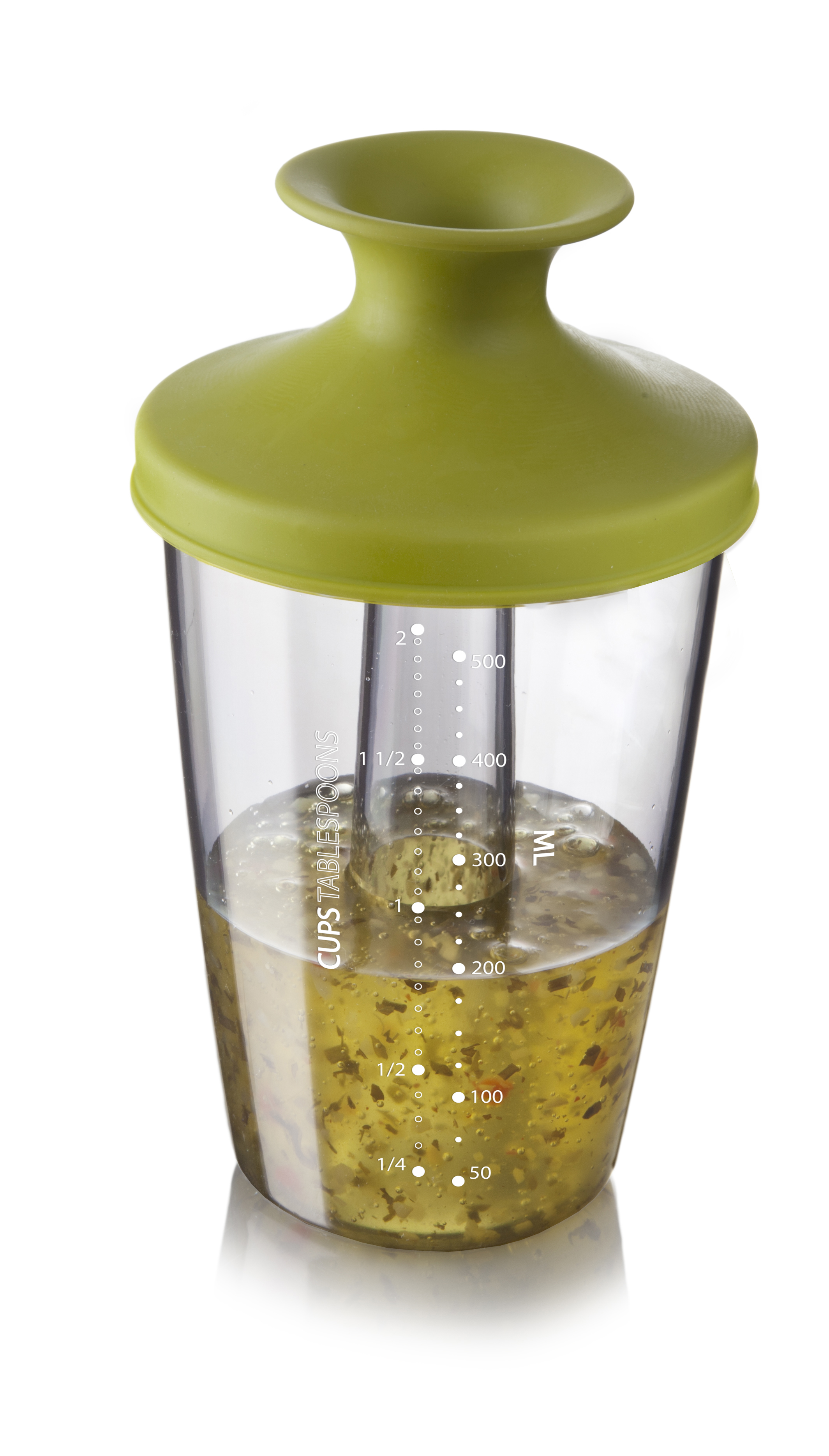 2833650 Popsome Flavour Dressing & Marinade Shaker, Green Lid