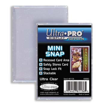 Ultra Pro UPSNAPM Mini Snap Specialty Holder