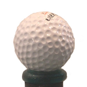 Mum s Creations BS9 Bottle Stopper-Golf ball Bottle Stopper