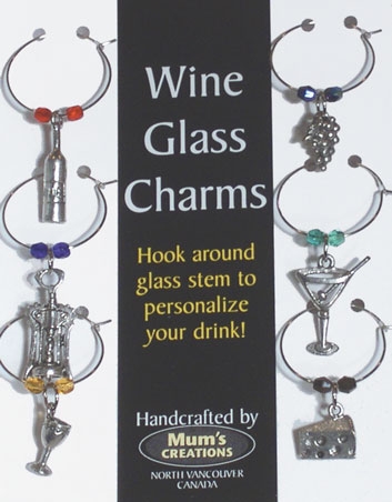 Mum s Creations WC1 Wine Charms-Wine Things