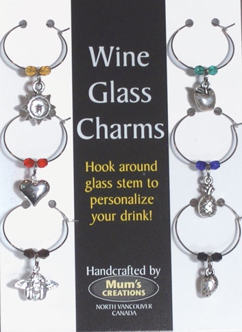 Mum s Creations WC3 Wine Charms-Fruit and Sunshine
