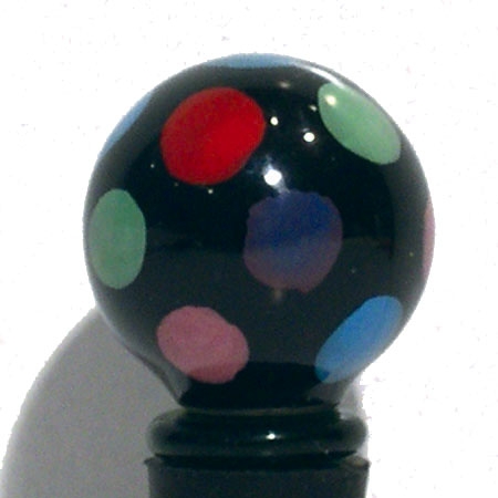 Mum s Creations BS8 Bottle Stopper-Ceramic dots