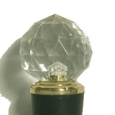 Mum s Creations BS12 Bottle Stopper-Faceted acrylic