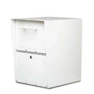 Architectural Mailboxes 5103W Oasis Drop Box 20x13.5x18.5 Inch  White