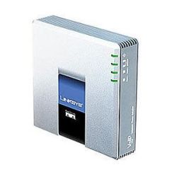 Cisco Linksys PAP2T VoIP Gateway  2 x FXS LAN 1 x 10/100BaseTX
