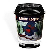 Lee S Aquarium & Pet Products Kritter Keeper Round Small - 19985