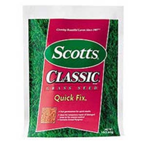 Scotts Company Seed Classic Quick Fix Grass Seed 3 Pound Pack Of 6 - 117380/17380/1738