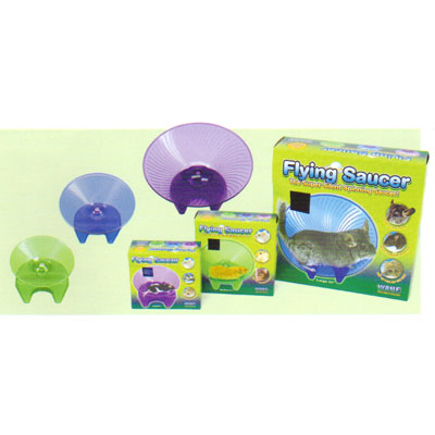 Container Flying Saucer Toy Blue Small - 03281