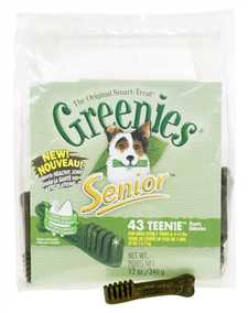 Greenies 01121240 Greenies Senior Treat Pak Teeni