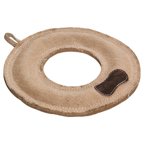 Abo Gear 20262 Chew Donut Jute Dog Toy 10 Inch