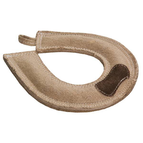 Abo Gear 20263 Large Horse Shoe Jute Dog Toy