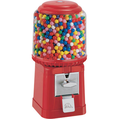 Beaver Machine AB16R Gumball Machine Red