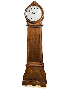 Buy Crosley CT4008A-WA Carlisle Grandfather Clock with Wood Door - Walnut by Crosley now!