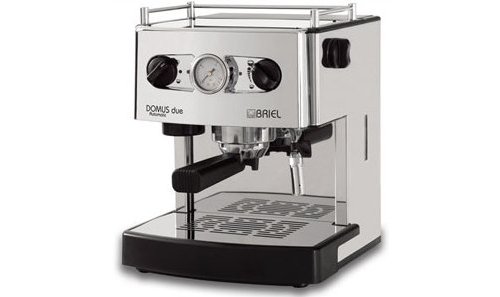 BRIEL ES161AC-TB-DOMUS DUE Espresso Machine-Stainless Steel
