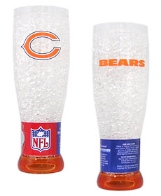 Chicago Bears Crystal Pilsner Glass