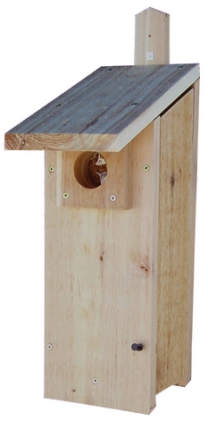 Sp4h Wood Woodpecker House