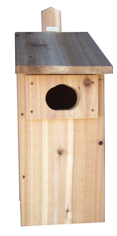 Sp5h 24" X 10-1/2" X 13" Wood Duck Box