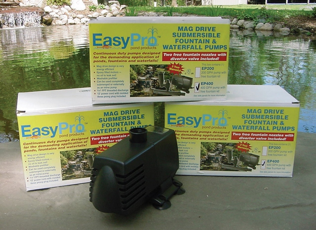 Easy Pro Mag Drive Pump 1350GPH with 4 Fountain Nozzles