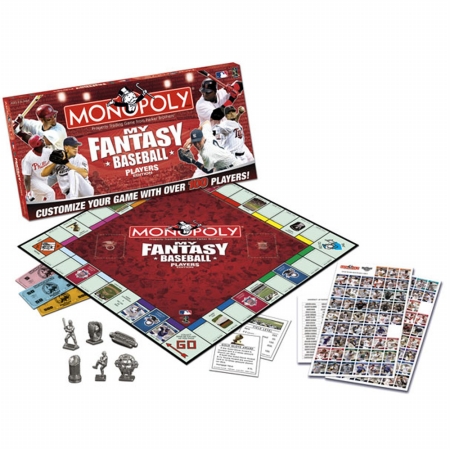 USAopoly 110496 My Fantasy Baseball Monopoly